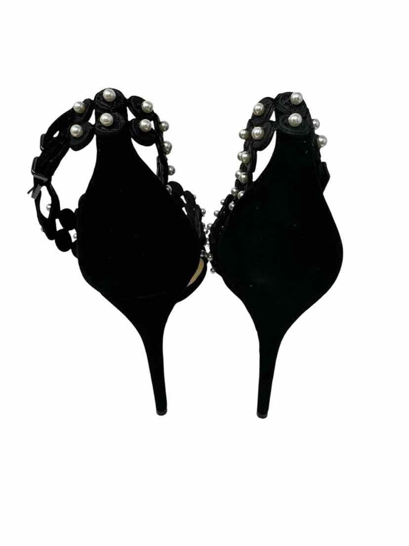 Shoe Size 39 BIRMAN Black Leather Luxury - Pumps