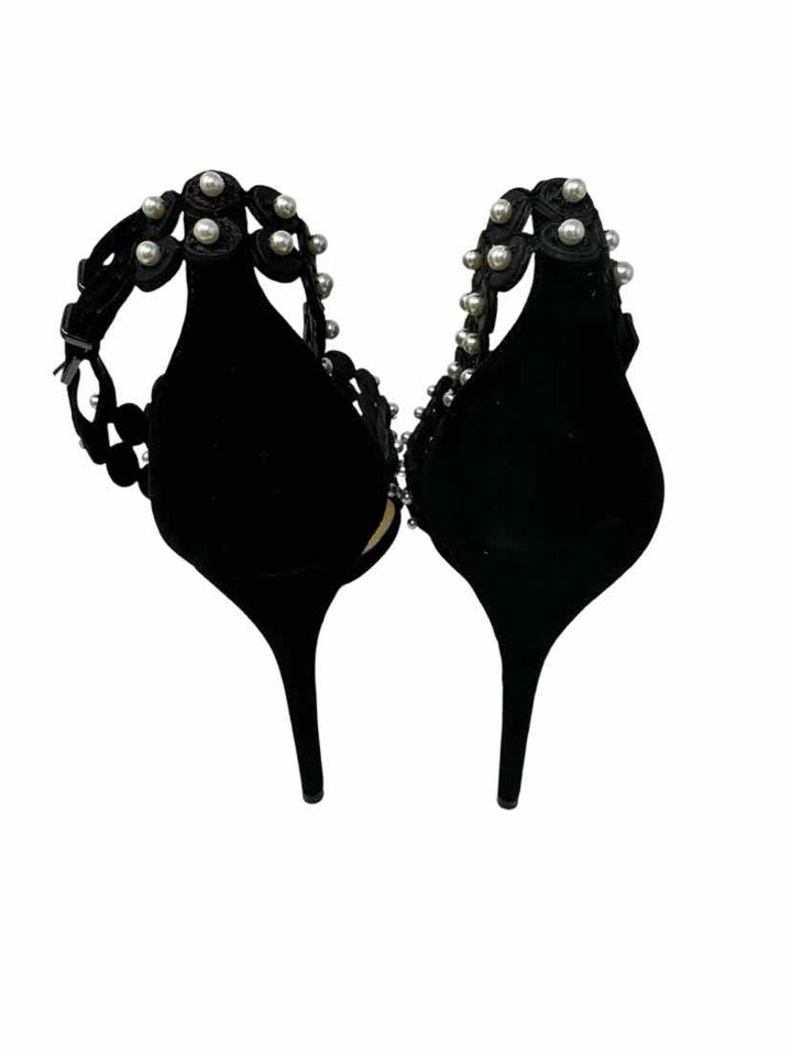Shoe Size 39 BIRMAN Black Leather Luxury - Pumps