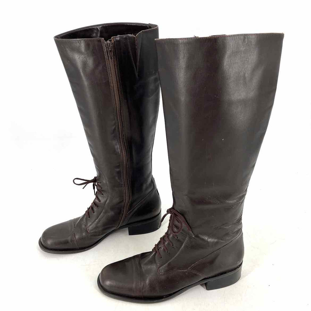 Shoe Size 11 Talbots Brown Leather Boots