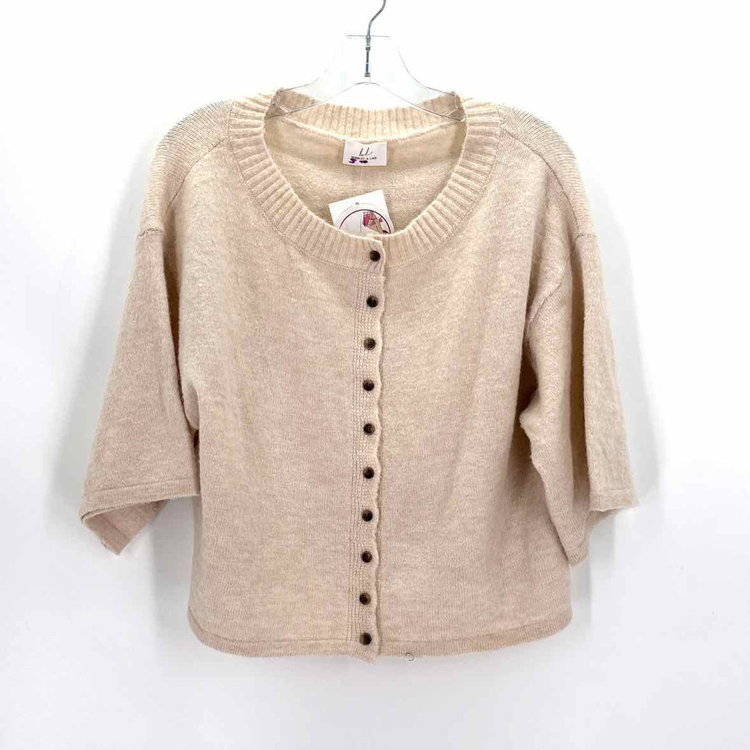 Size S Beige Cardigan