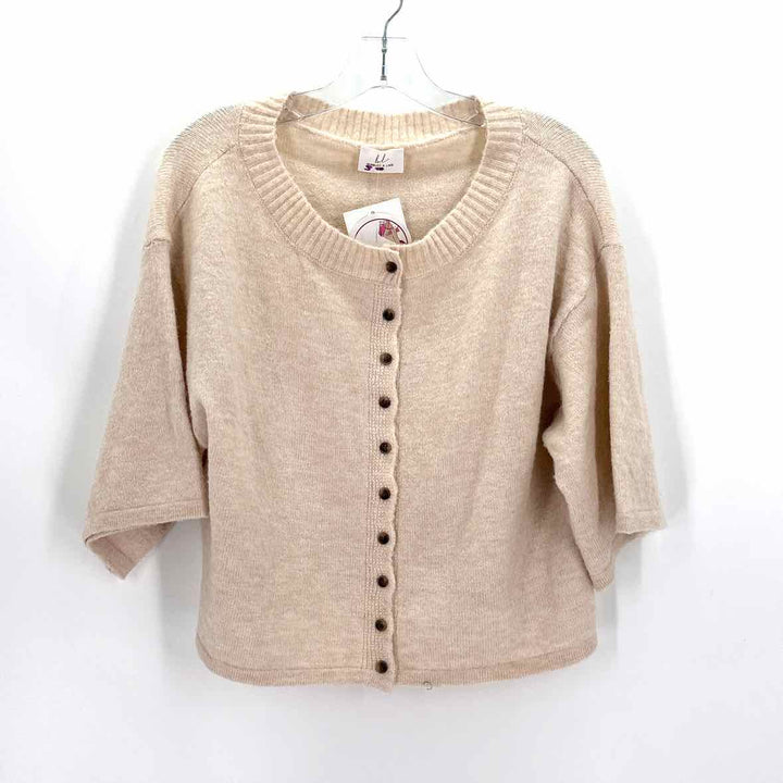 Size S Beige Cardigan