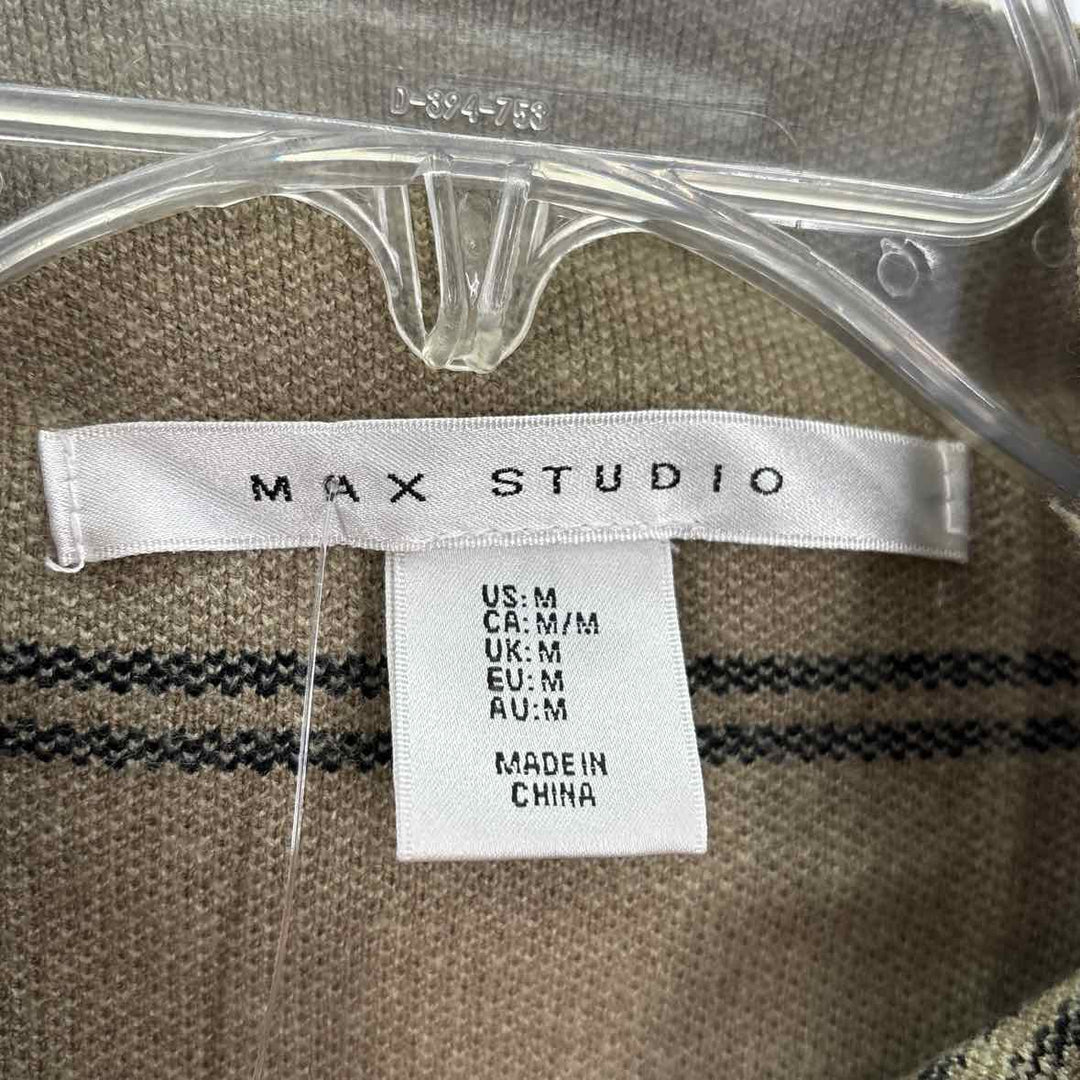 Size M MAX STUDIO Olive Knit Sweater