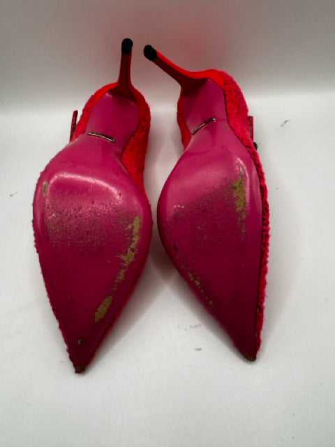 Shoe Size 37 Gucci Pink Lace Luxury - Pumps