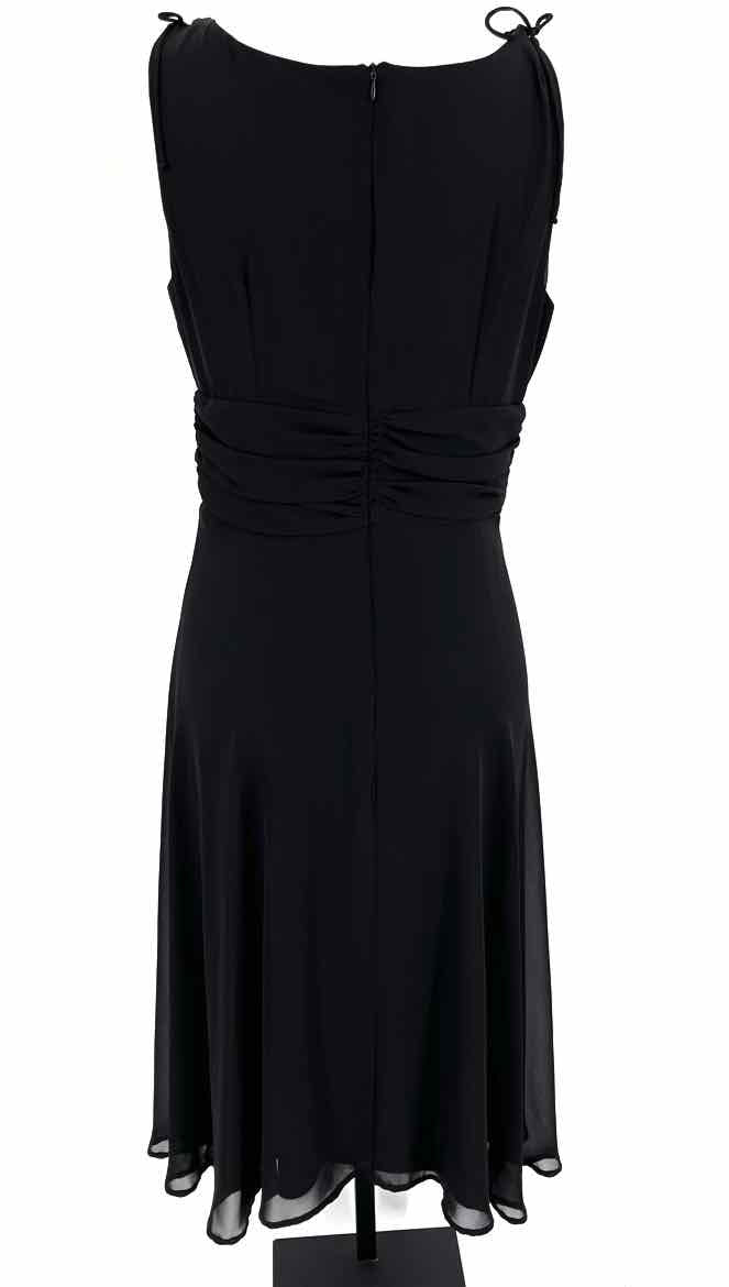 Size 10 CONNECTED APPAREL Black Dress