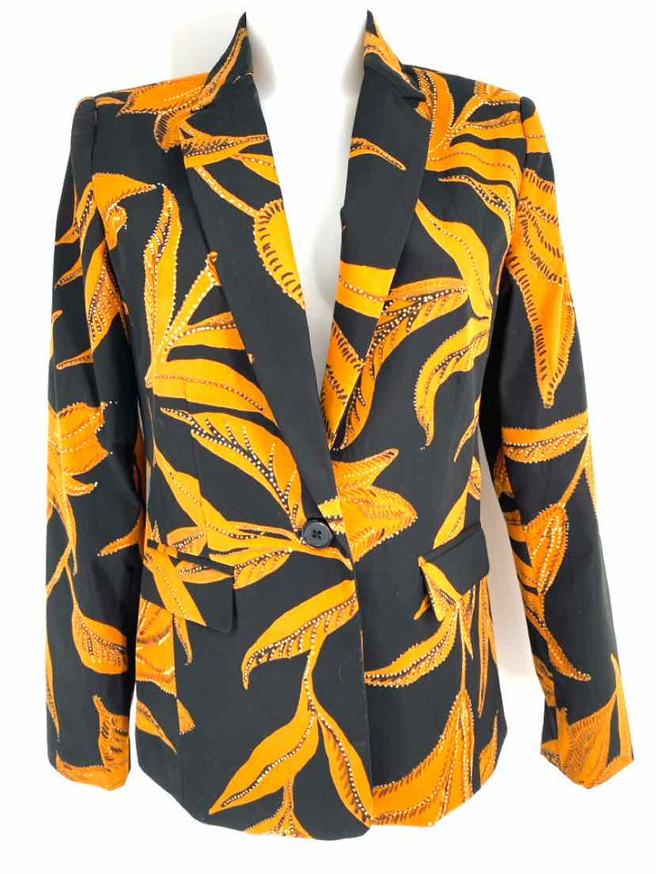 Size 6 TAHARI Mustard Blazer