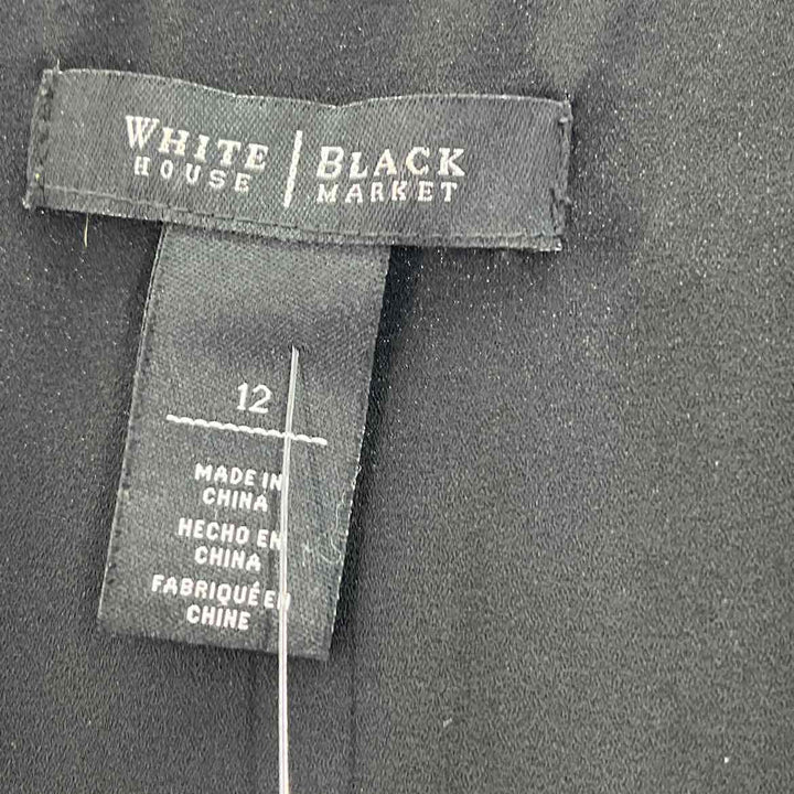Size 12 White House Black Market Black Dress