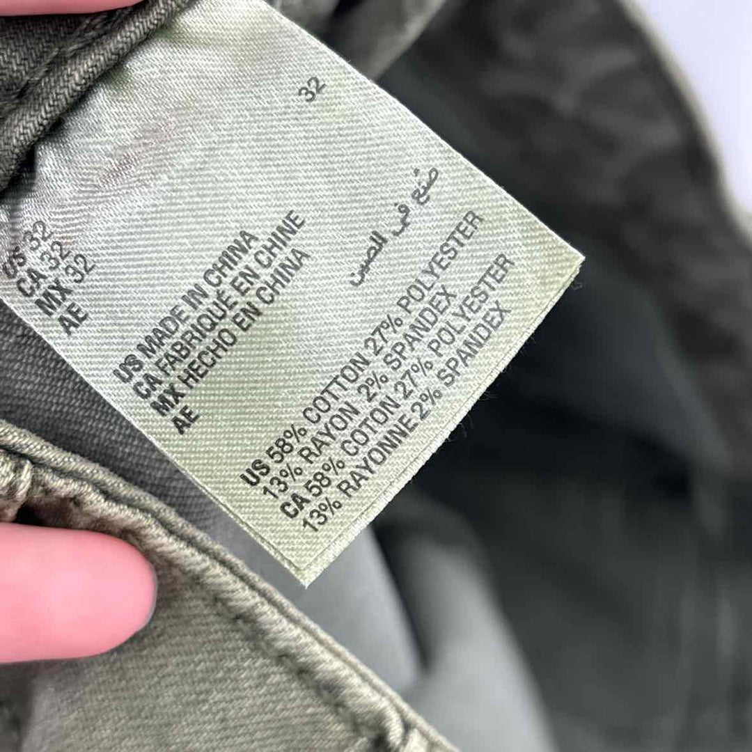 Size 32 Green Denim Jeans