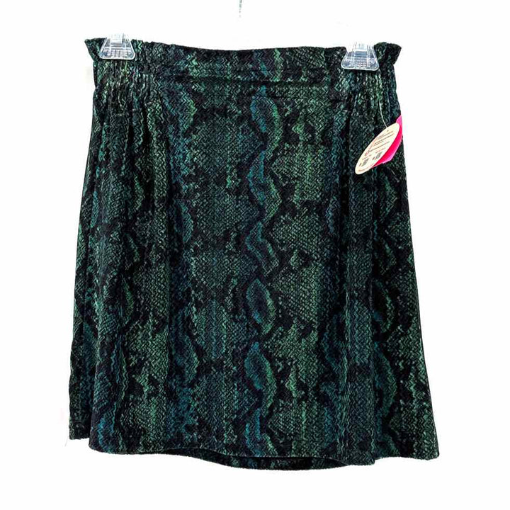 Size S Black Velour Skirt