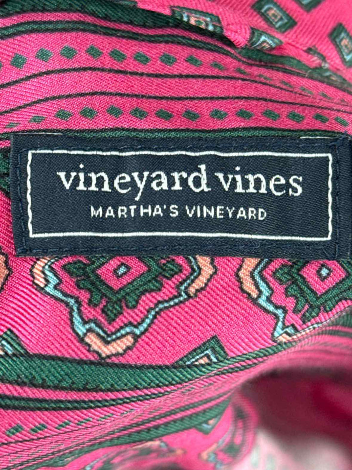 Size XL Vineyard Vines PINK PRINT Dress