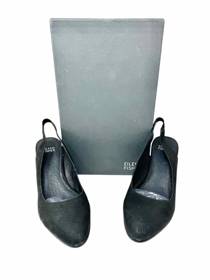 Shoe Size 7.5 Eileen Fisher Black Pumps