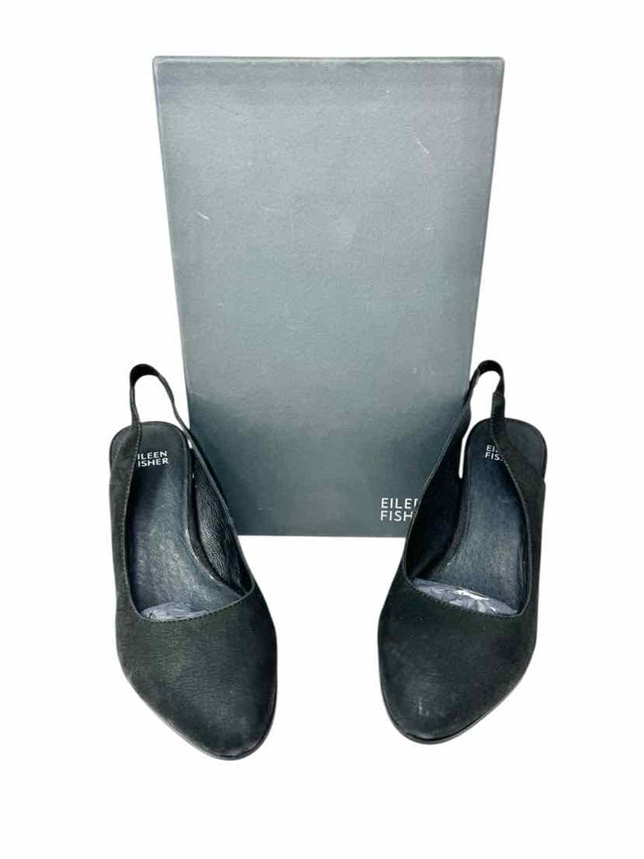 Shoe Size 7.5 Eileen Fisher Black Pumps