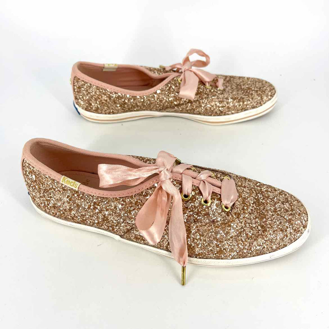Shoe Size 6 Keds Rose Gold Canvas Sneakers