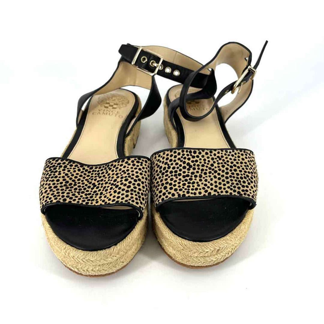Shoe Size 7.5 Vince Camuto Tan Leather Sandals