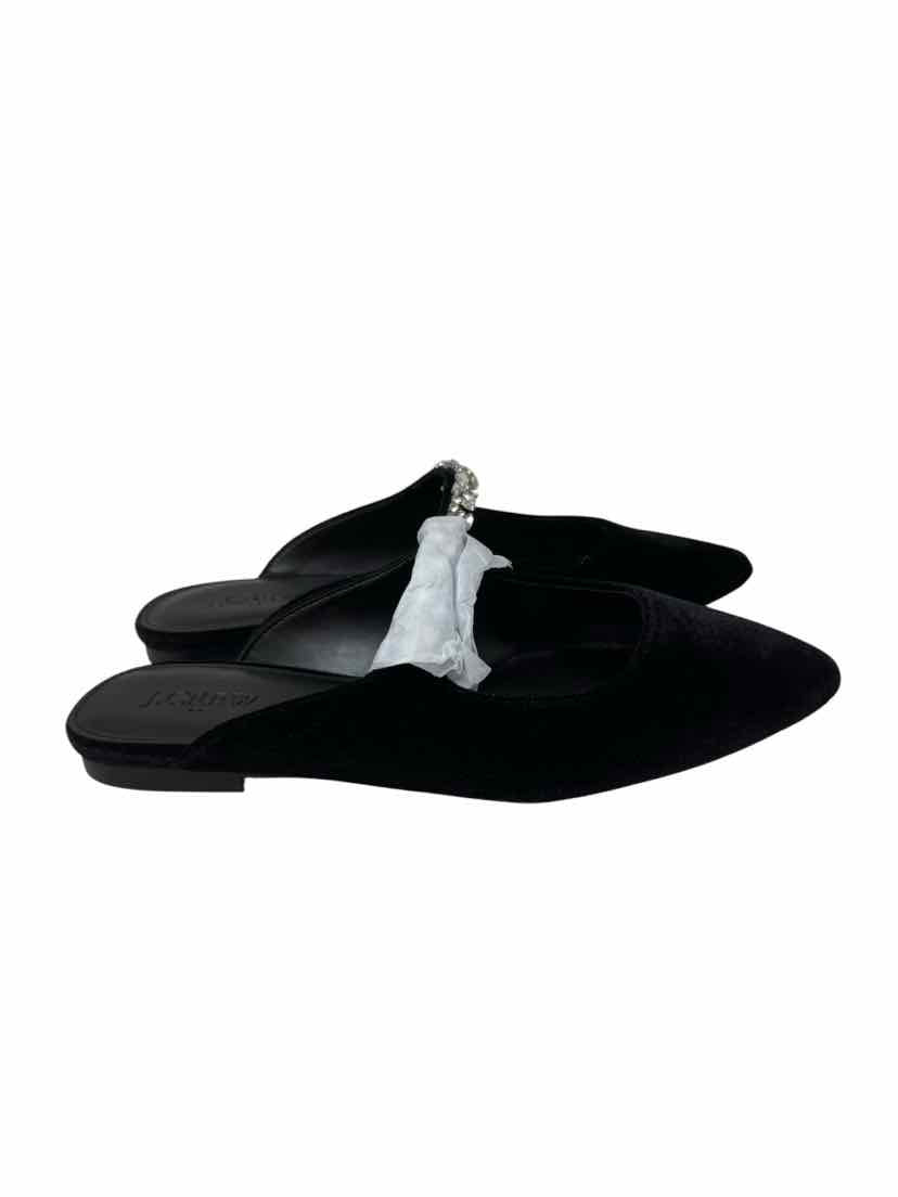 Shoe Size 7.5 J Crew Black Flats