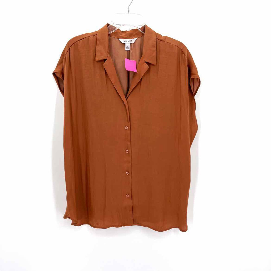 Size XL Nine West Rust Shirt