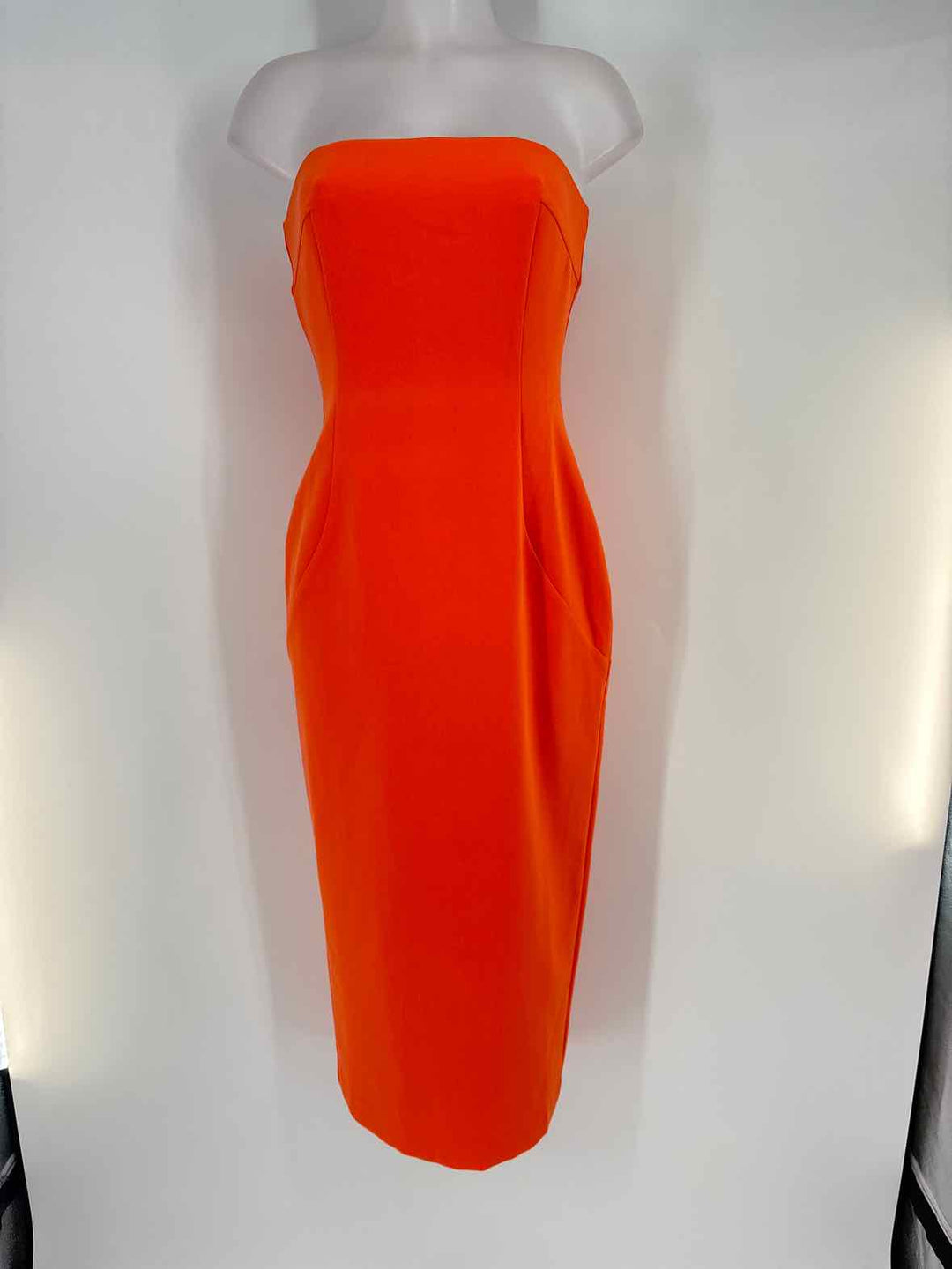 Size 4 BCBG Orange Dress