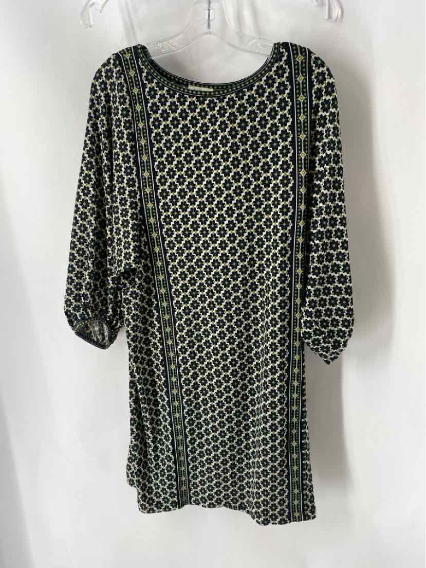 Size XL MAX STUDIO Green Print Dress