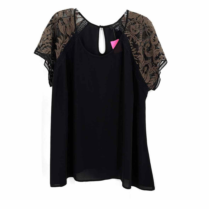 Size 3X KAREN KANE Black Shirt