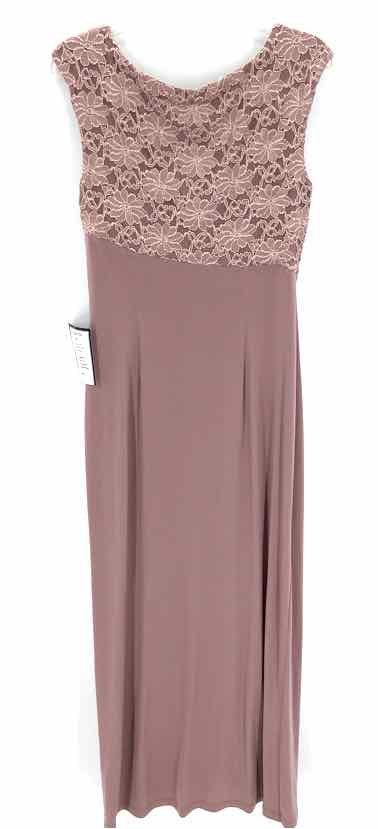 Size 10 CONNECTED APPAREL Mauve Lace Dress