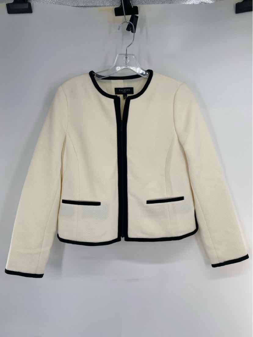 Size 4 Talbots Cream Jacket