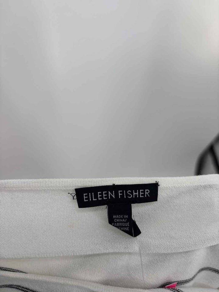 Size XL Eileen Fisher White Sweater