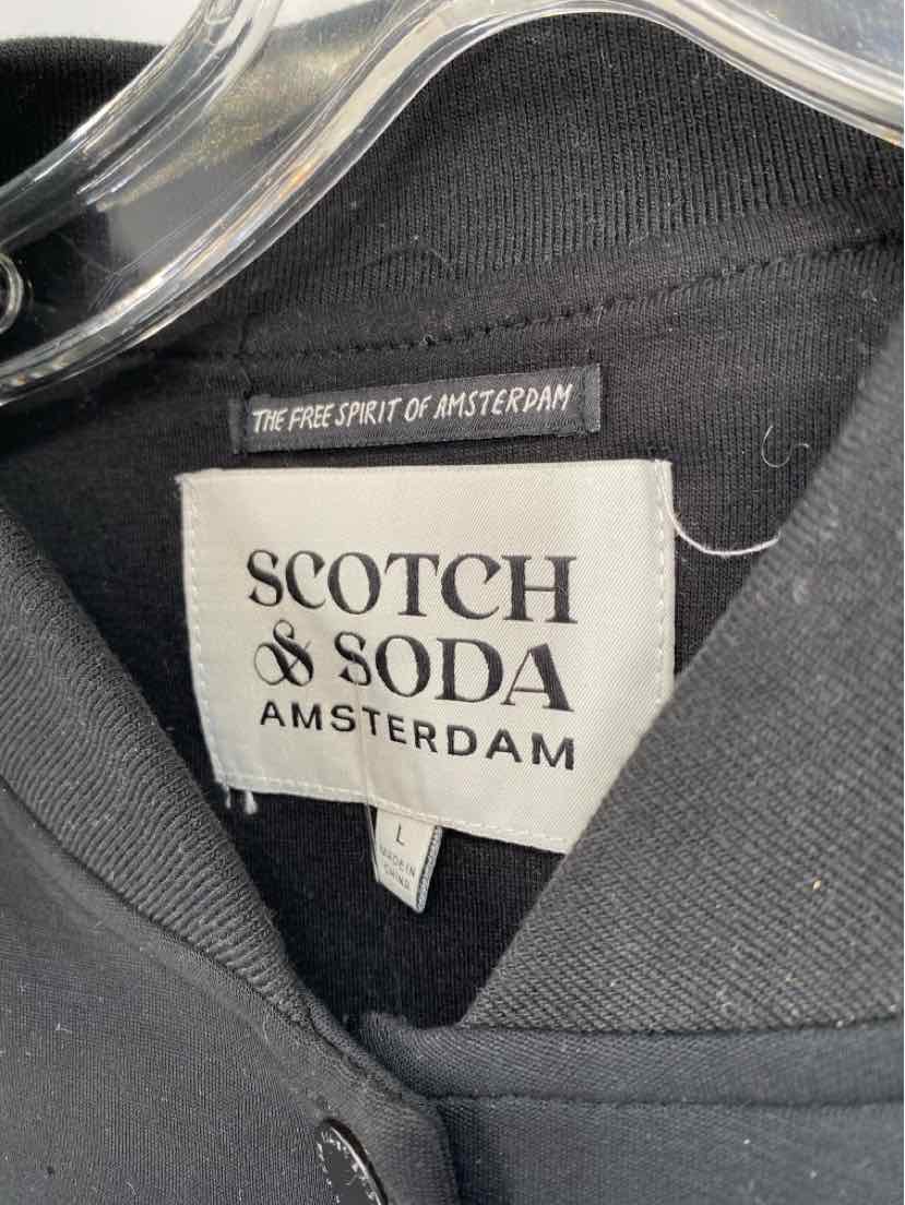 Size L SCOTCH &amp; SODA Black Jacket