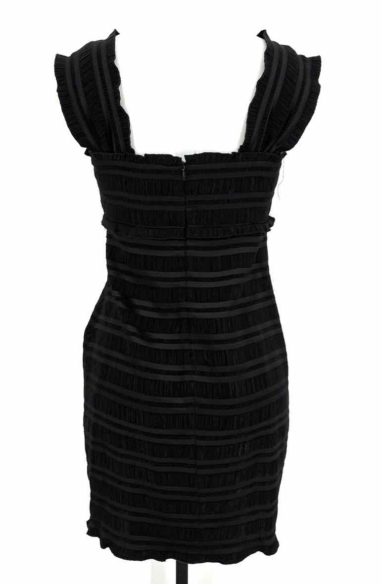Size 6 DONNA MORGAN Black Dress
