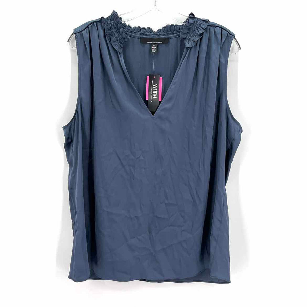 Size XL White House Black Market Blue Shirt