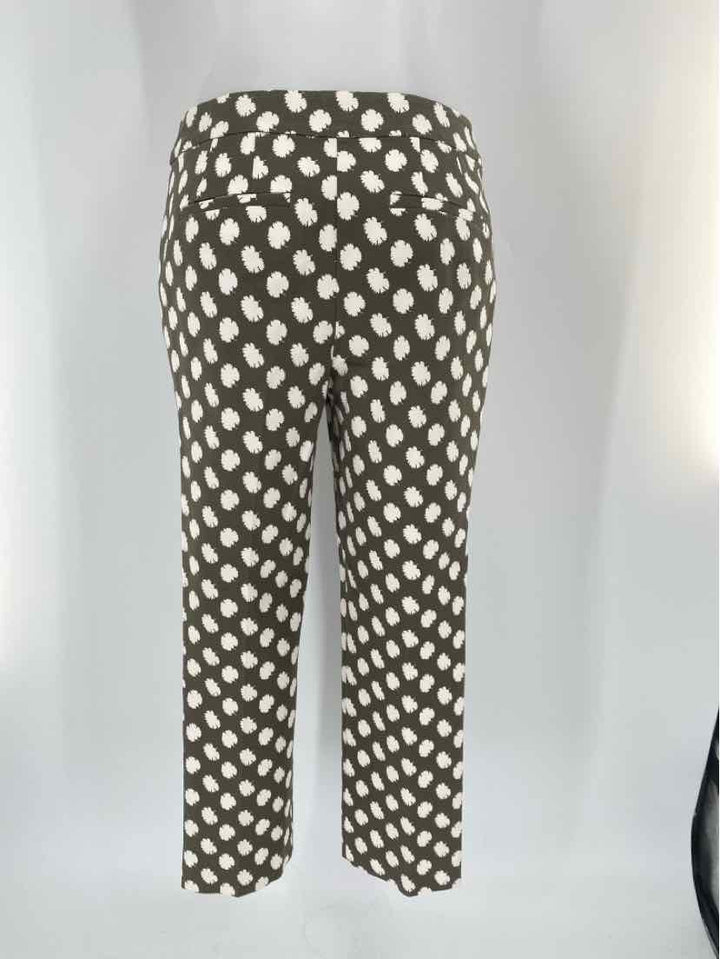 Size 6 Boden Green Print Pants
