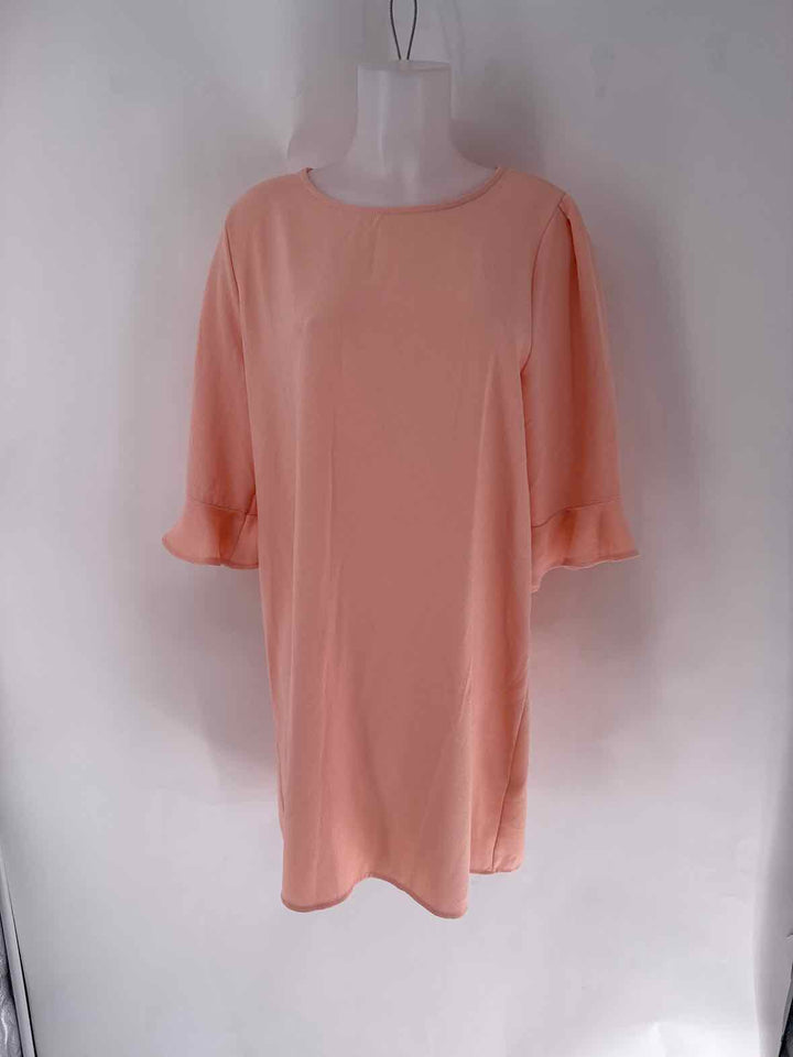 Size L Peach Dress