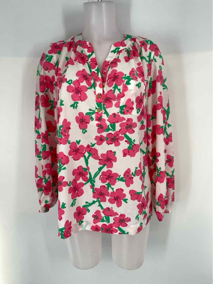 Size M Lilly Pulitzer Pink Shirt