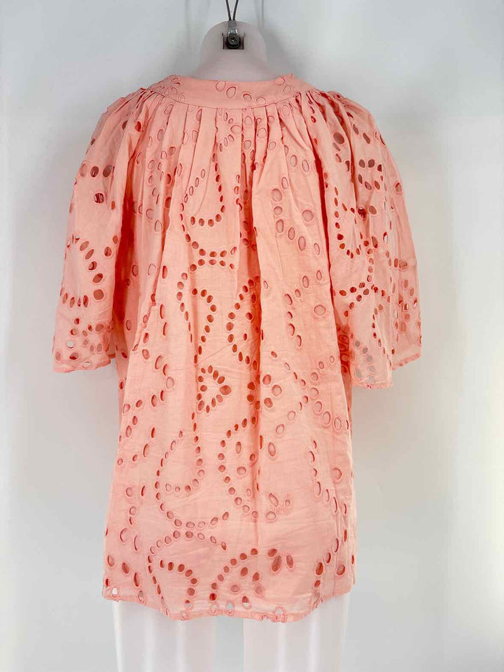 Size L TUCKERNUCK Peach Shirt