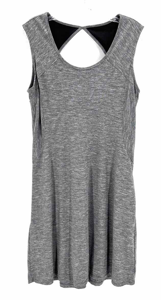 Size L PRANA Gray Knit Dress
