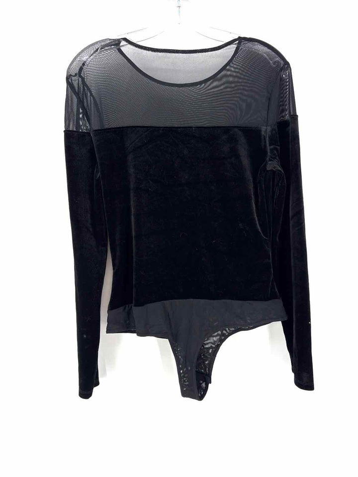 Size L BCBG Black Bodysuit
