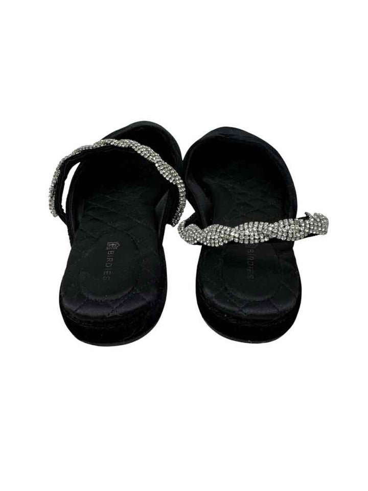 Shoe Size 8.5 BIRDIES Blue Velvet Mules