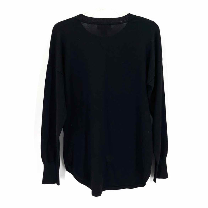 Size M MAX STUDIO Black Knit Sweater