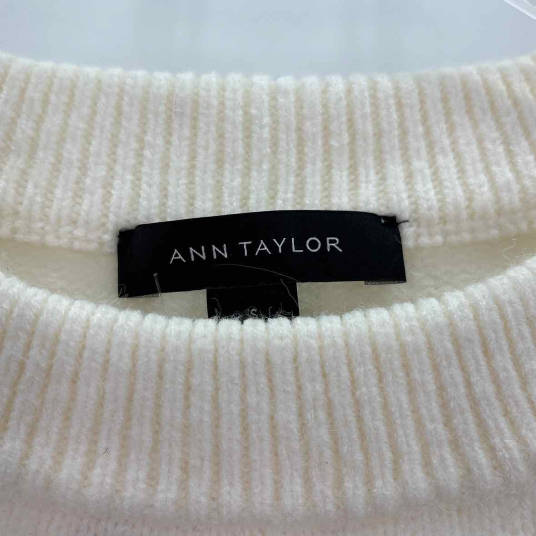 Size S Ann Taylor Cream Sweater