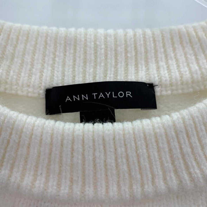 Size S Ann Taylor Cream Sweater
