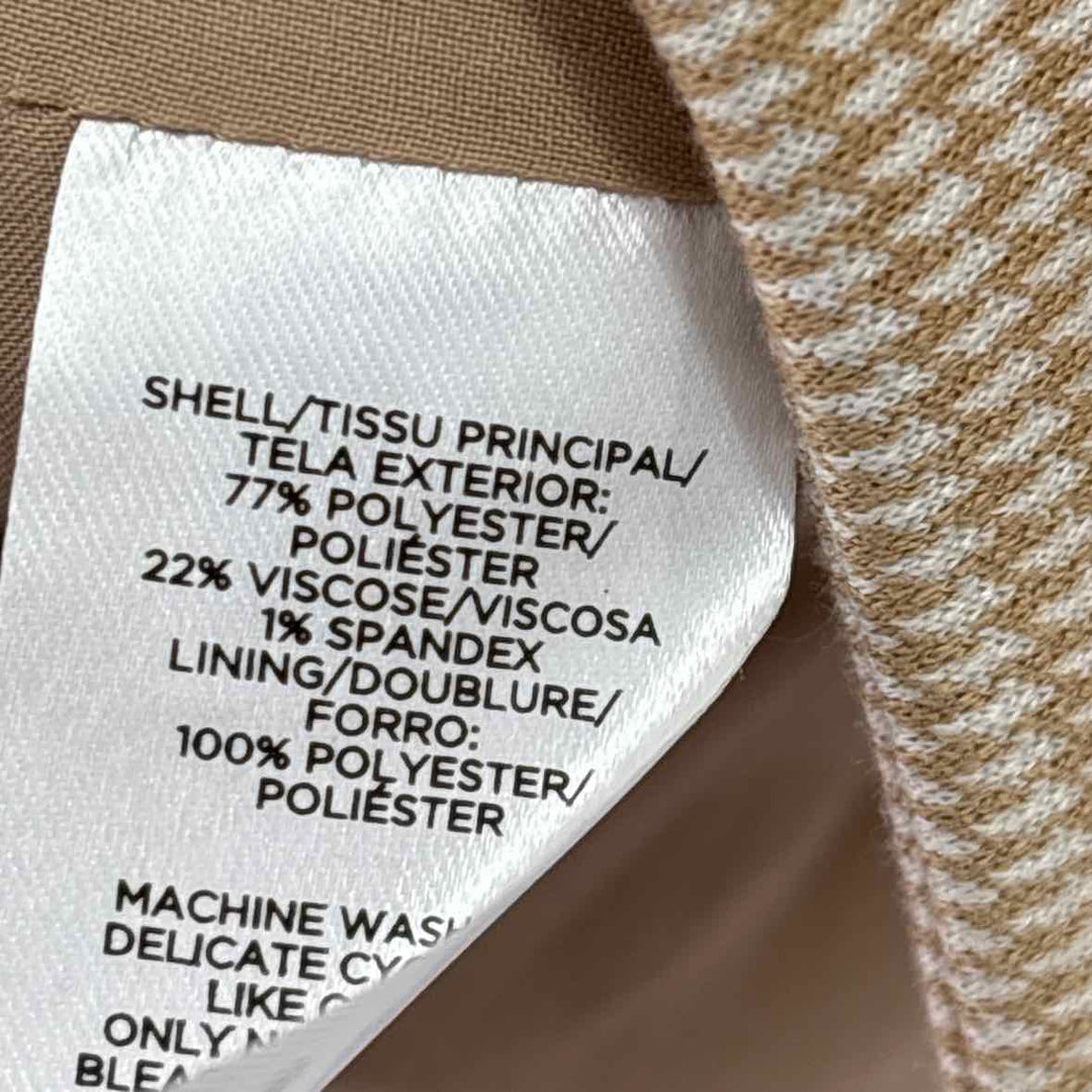 Size 8 Ann Taylor Camel Tweed Jacket