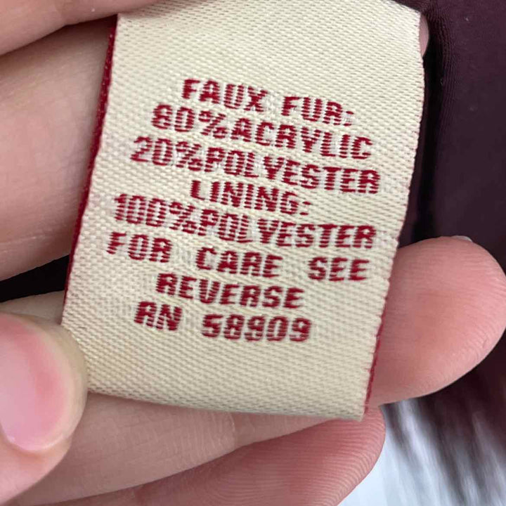 Size L REBA Burgundy Vest
