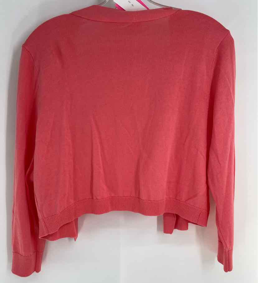 Size M Talbots Peach Cardigan