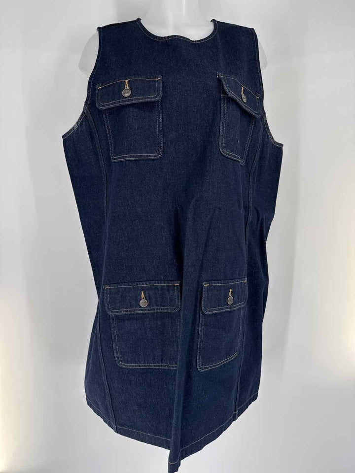Size 2X J Crew Denim Dress