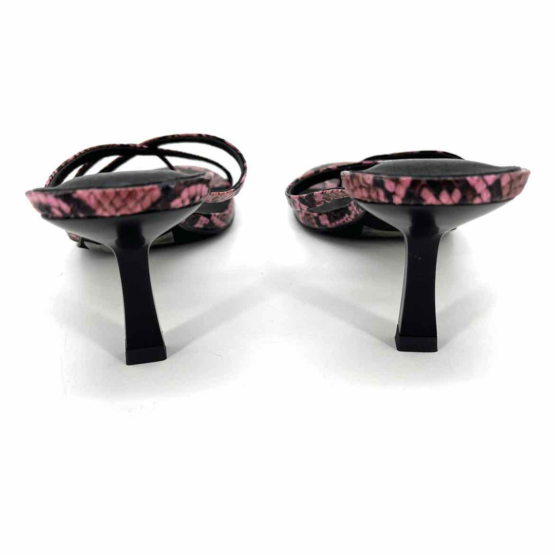 Shoe Size 9.5 JEFFREY CAMPBELL PINK PRINT Sandals