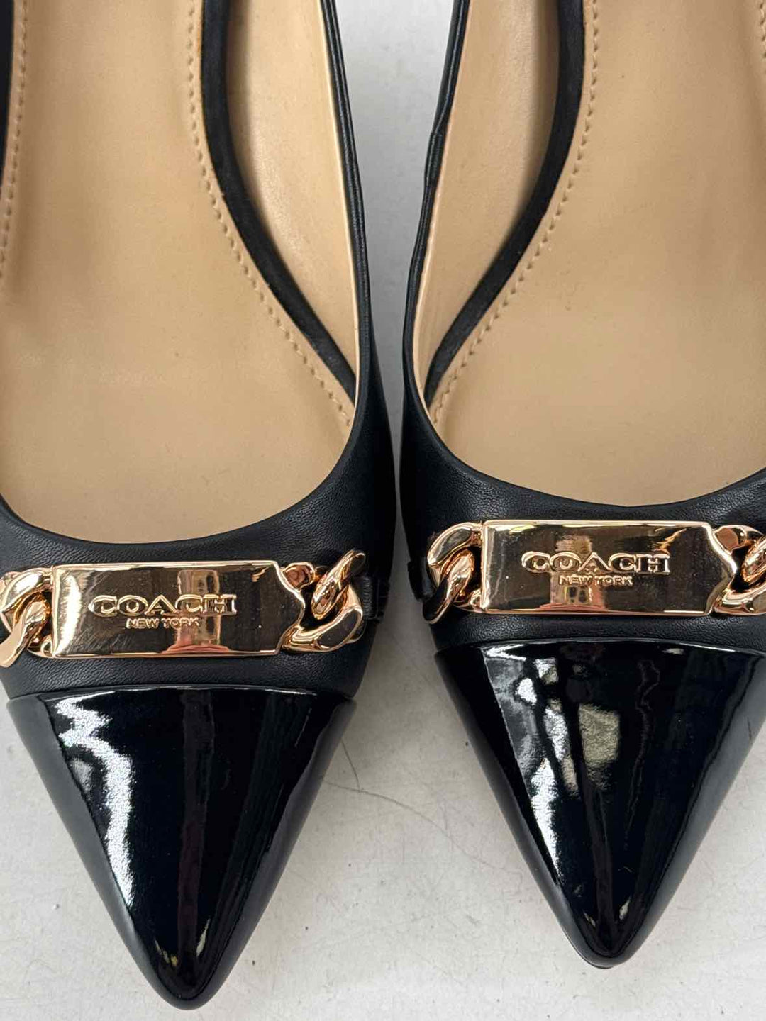Shoe Size 7.5 Coach Black Pumps