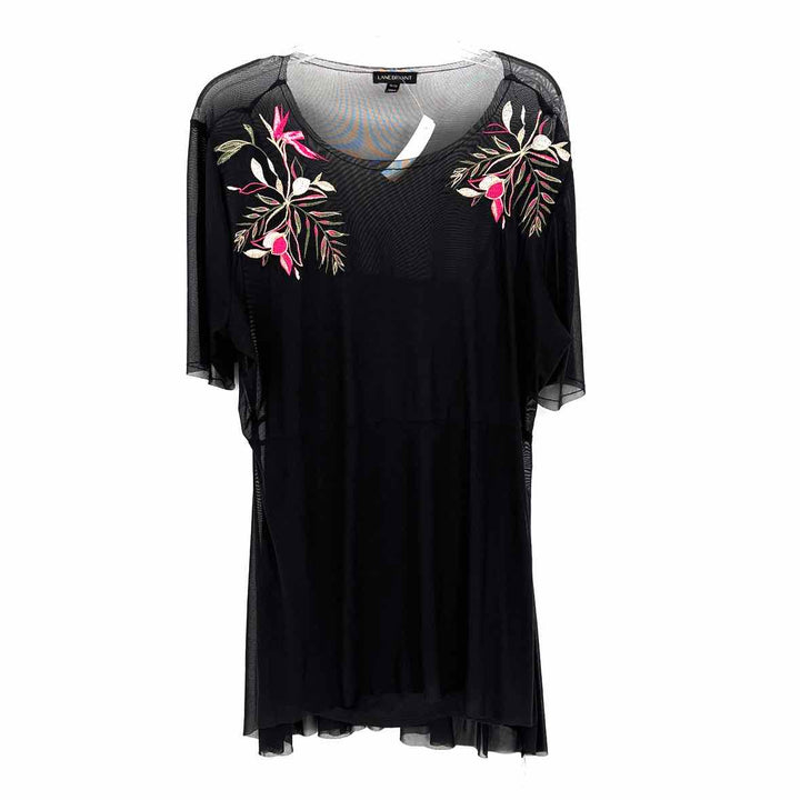 Size 18/20 LANE BRYANT Black Mesh Shirt