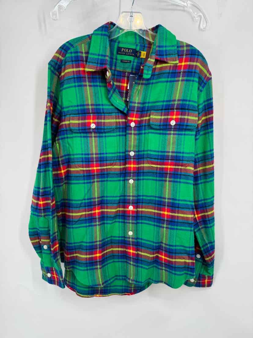 Size M RALPH LAUREN Green Shirt