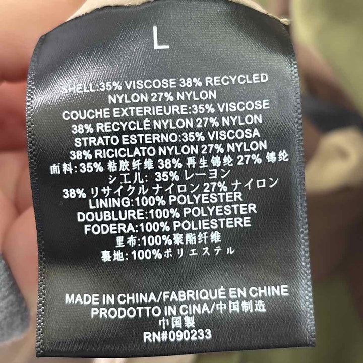 Size L Olive Coat
