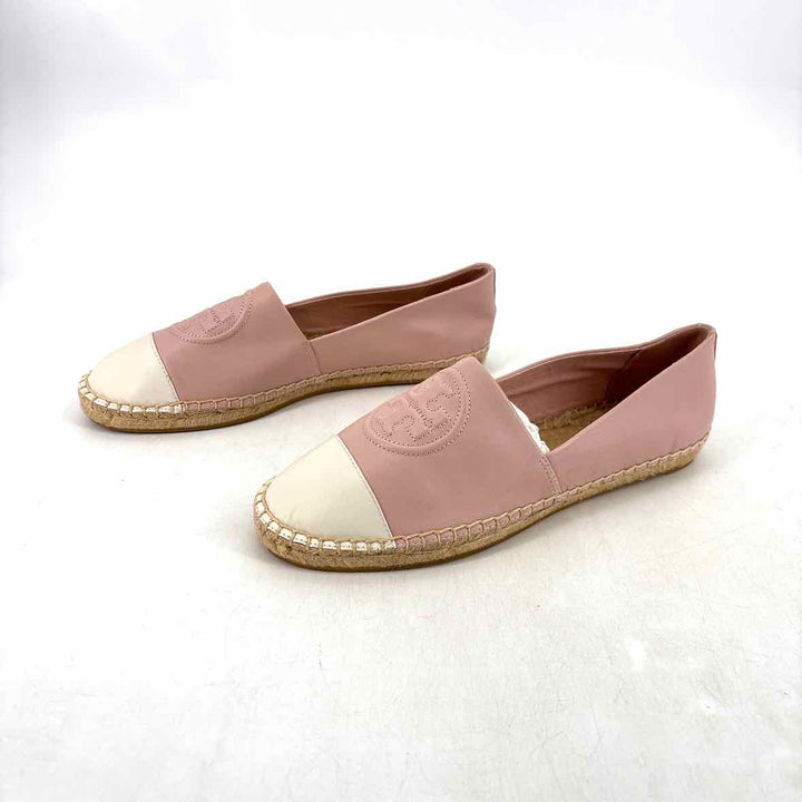 Shoe Size 9 Tory Burch Pale Pink Lace Flats