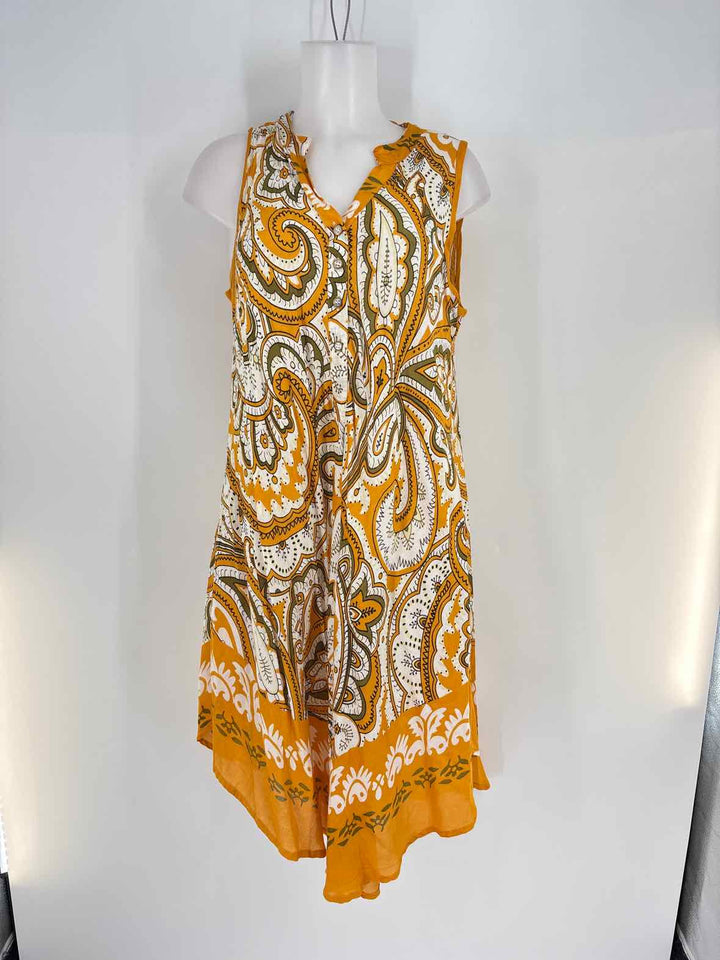 Size M Yellow Dress