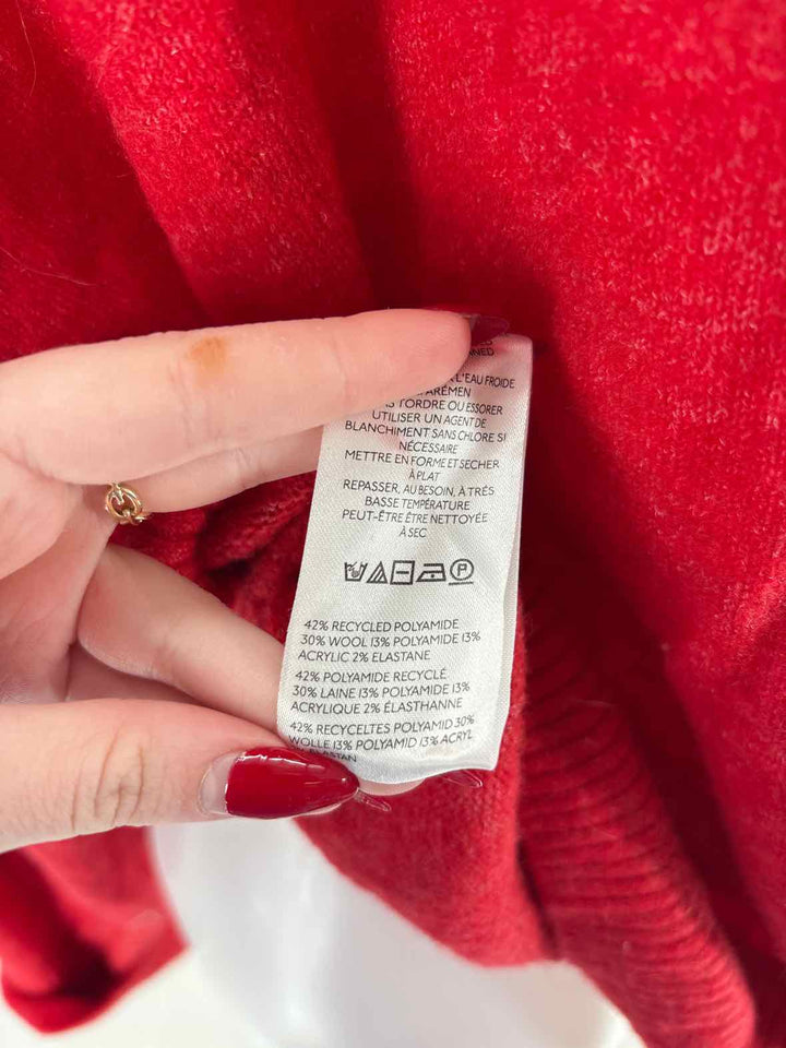 Size M Pilcro & the Letterpress Red Sweater
